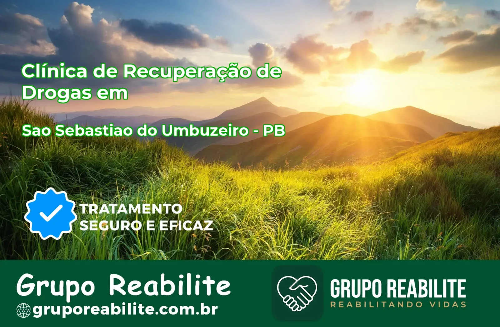 🚨 Clínica de Recuperação de Drogas em São Sebastião do Umbuzeiro - PB