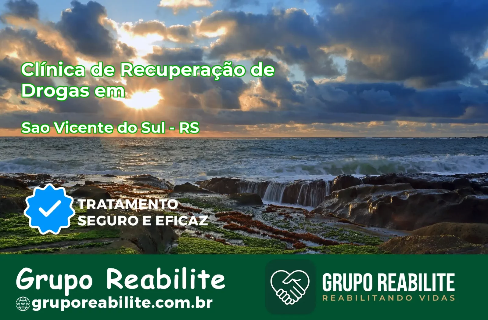🚨 Clínica de Recuperação de Drogas em São Vicente do Sul - RS