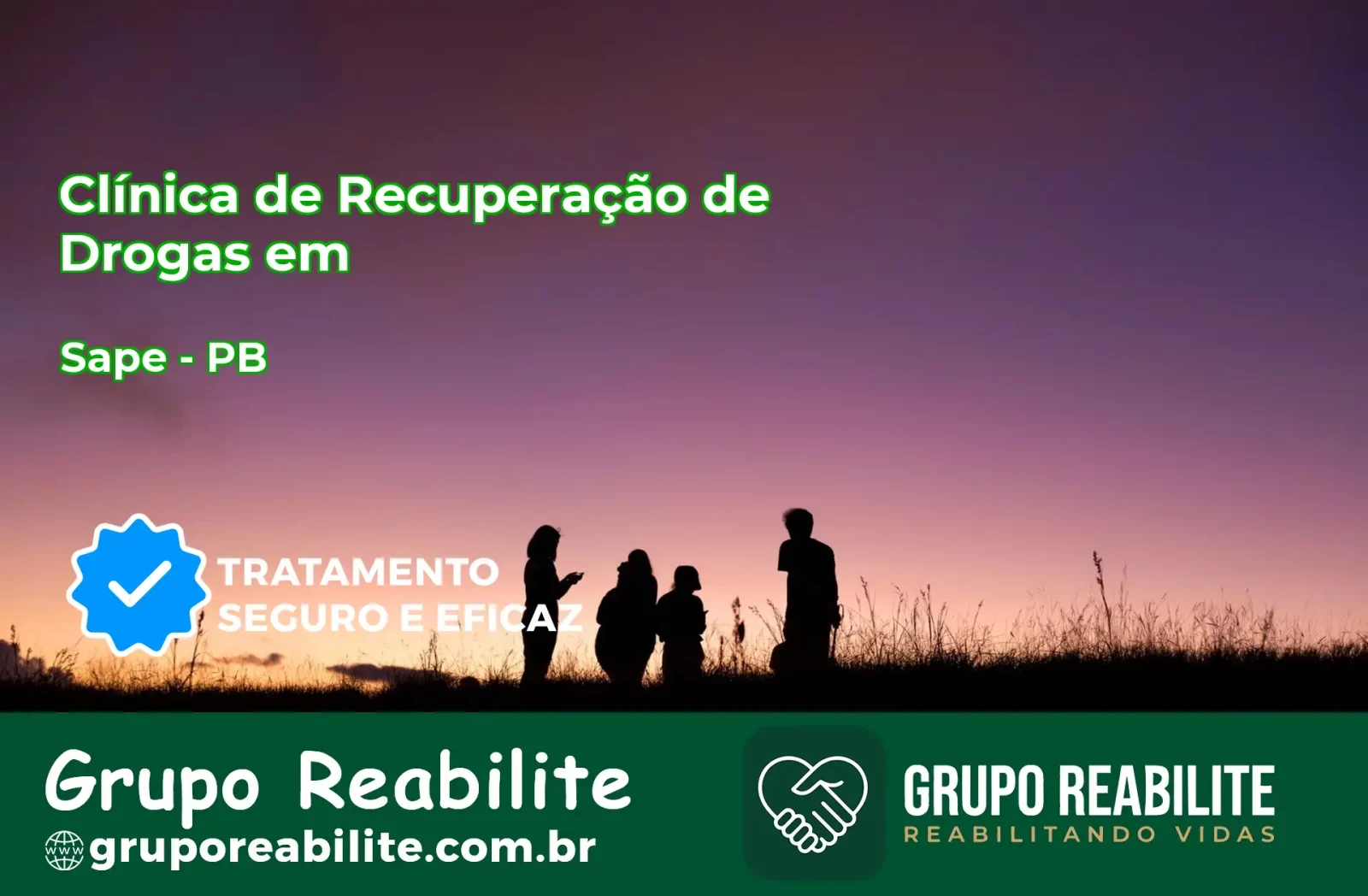 🚨 Clínica de Recuperação de Drogas em Sapé - PB