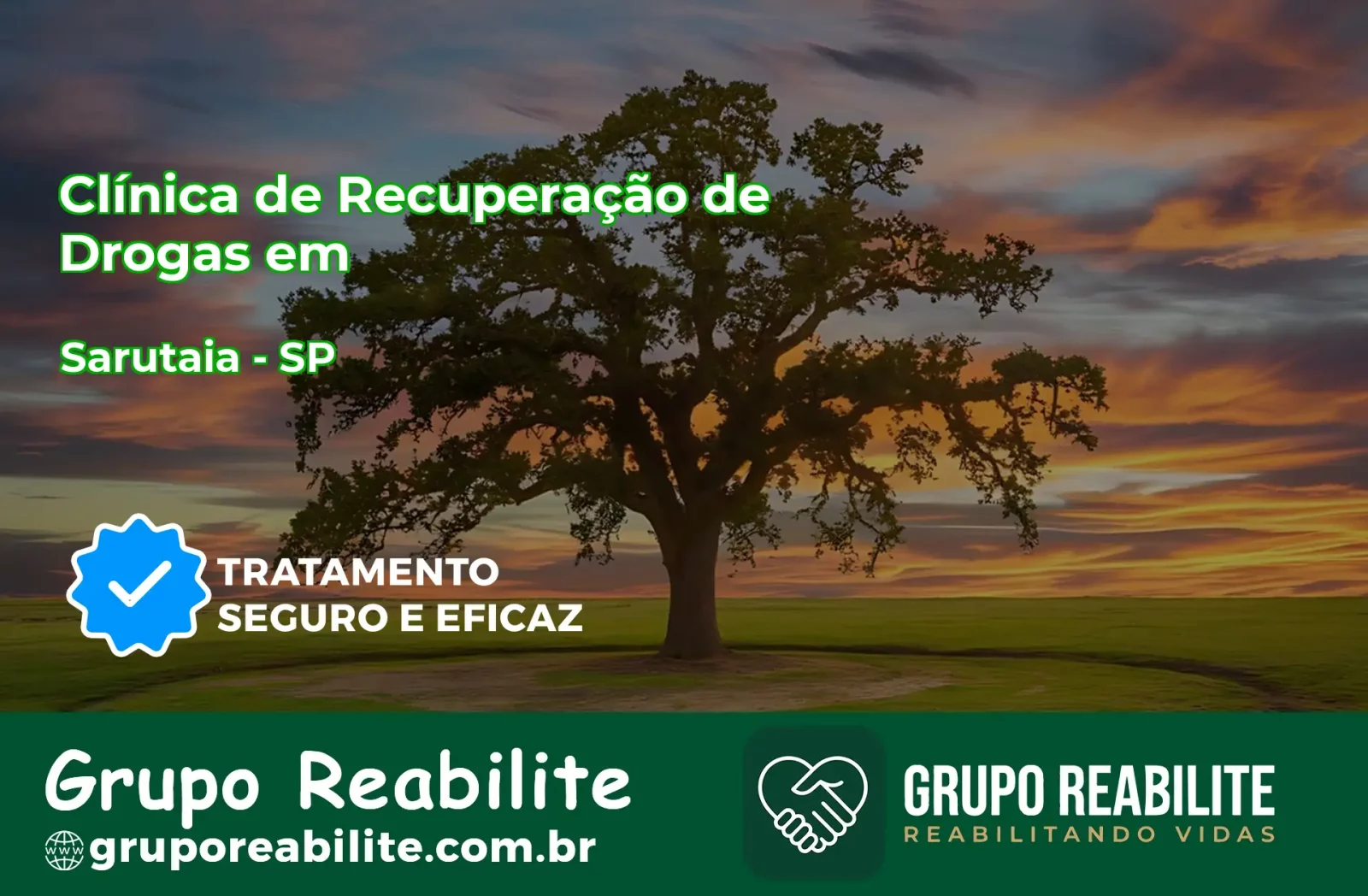 🚨 Clínica de Recuperação de Drogas em Sarutaiá - SP