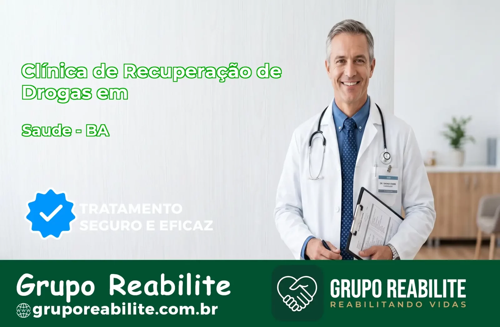 🚨 Clínica de Recuperação de Drogas em Saúde - BA