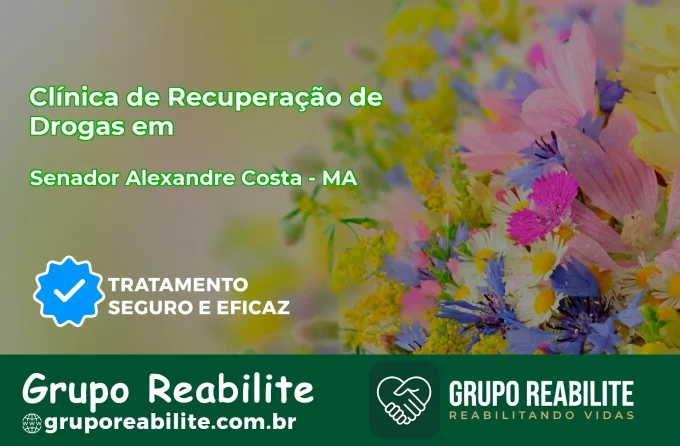 🚨 Clínica de Recuperação de Drogas em Senador Alexandre Costa - MA