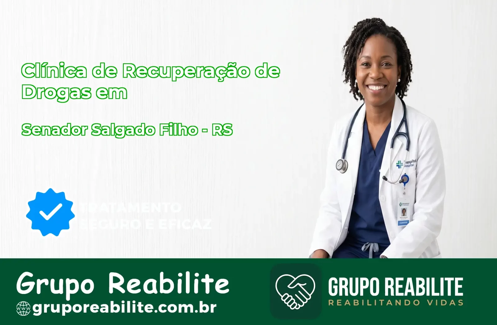 🚨 Clínica de Recuperação de Drogas em Senador Salgado Filho - RS