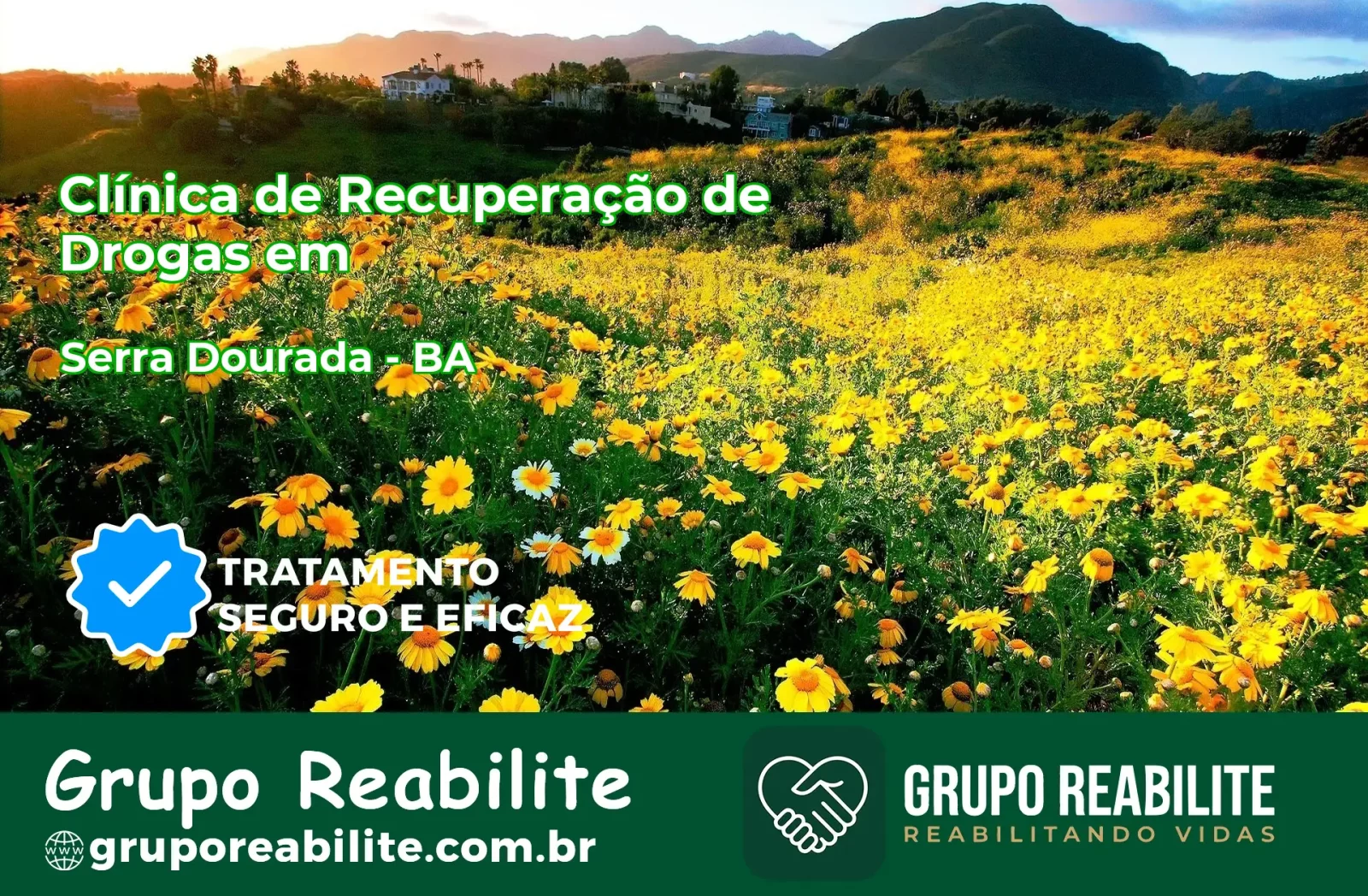 🚨 Clínica de Recuperação de Drogas em Serra Dourada - BA