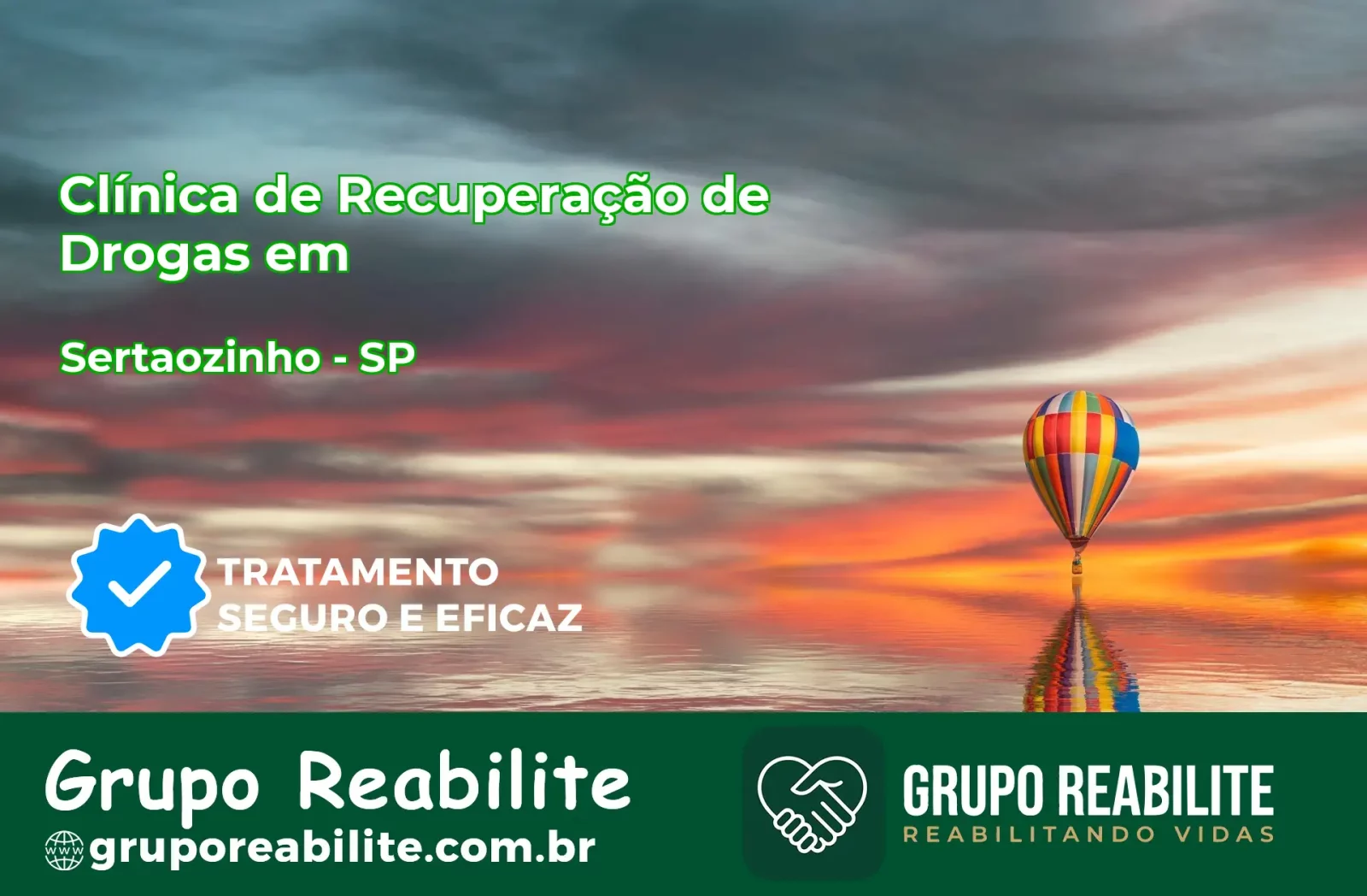 🚨 Clínica de Recuperação de Drogas em Sertãozinho - SP