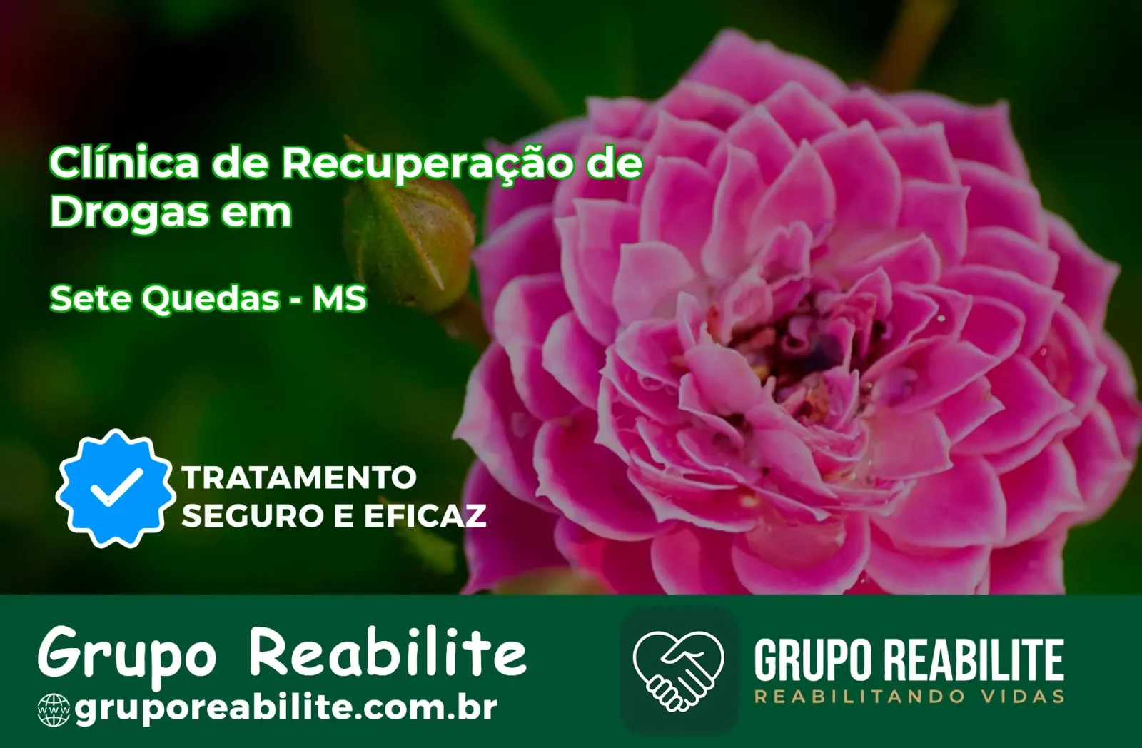 🚨 Clínica de Recuperação de Drogas em Sete Quedas - MS
