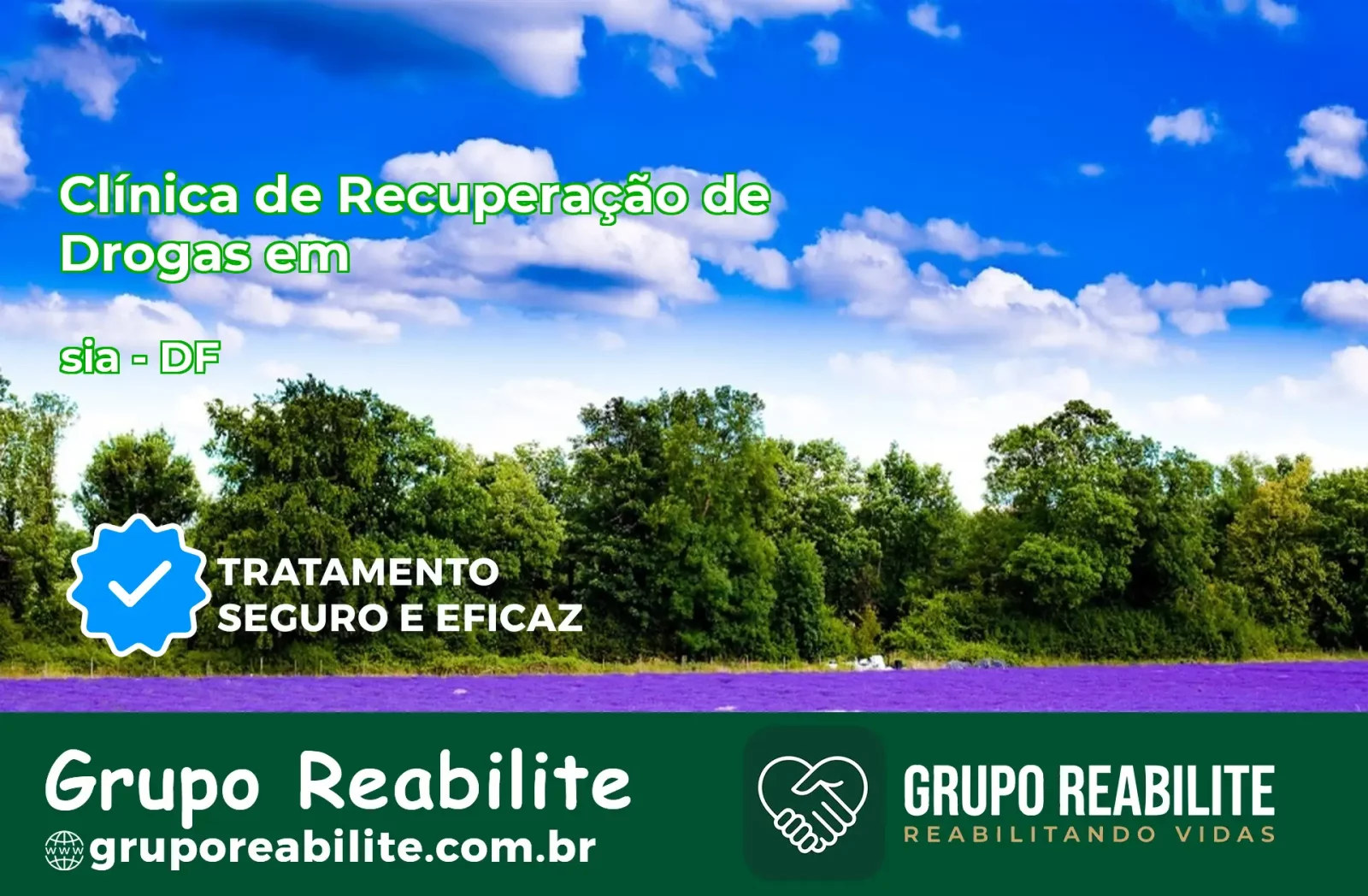 🚨 Clínica de Recuperação de Drogas em sia - DF