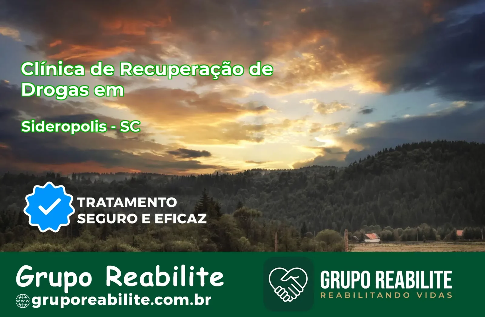 🚨 Clínica de Recuperação de Drogas em Siderópolis - SC