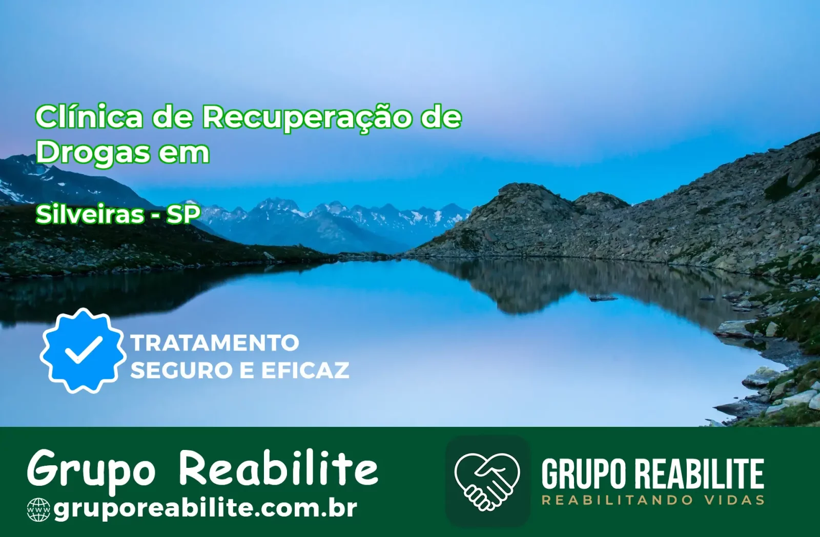 🚨 Clínica de Recuperação de Drogas em Silveiras - SP