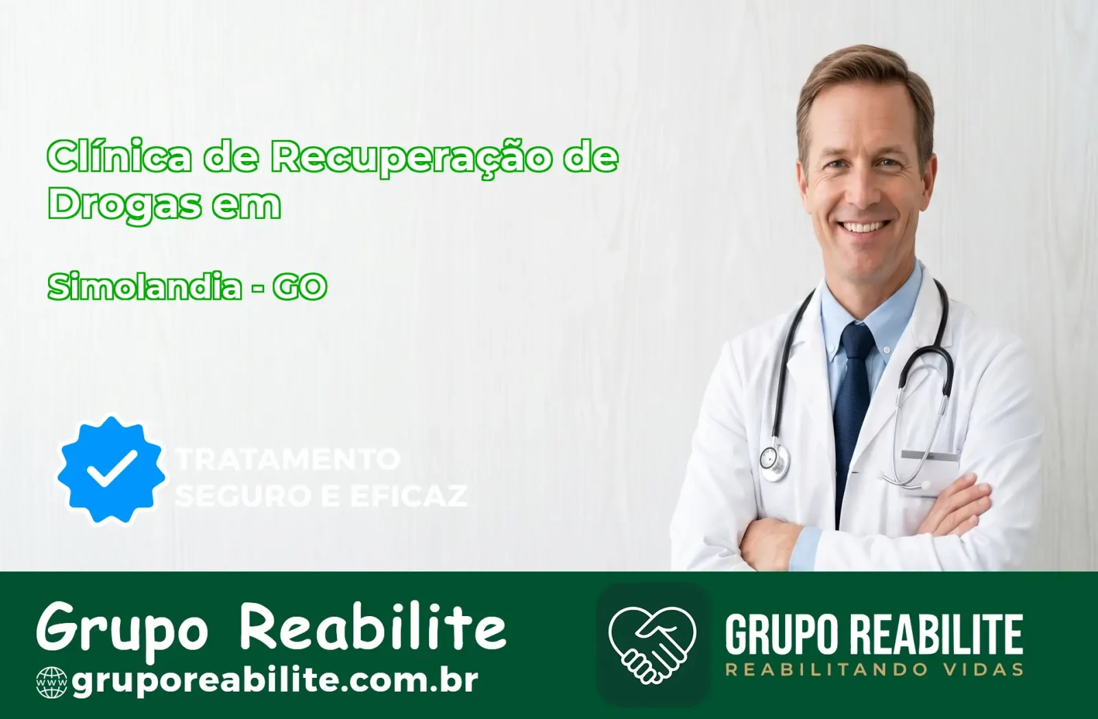 🚨 Clínica de Recuperação de Drogas em Simolândia - GO
