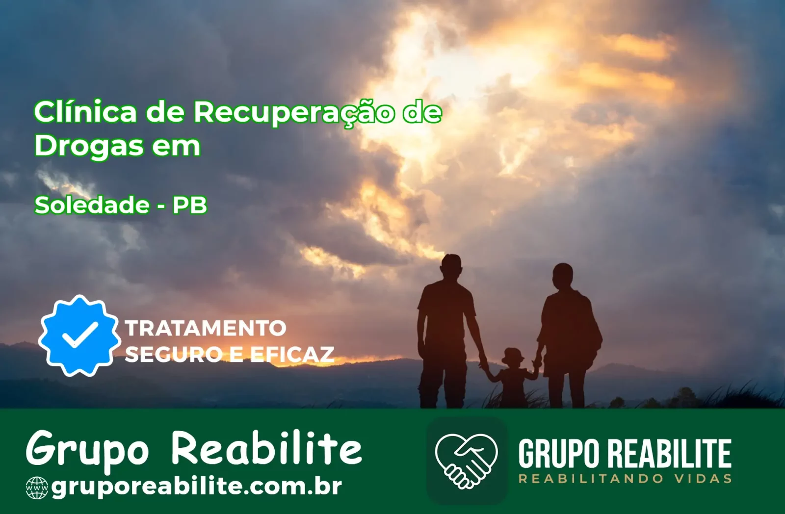 🚨 Clínica de Recuperação de Drogas em Soledade - PB