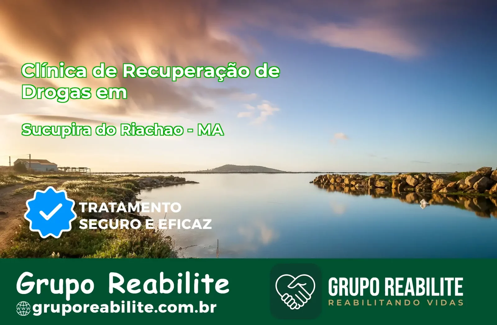 🚨 Clínica de Recuperação de Drogas em Sucupira do Riachão - MA