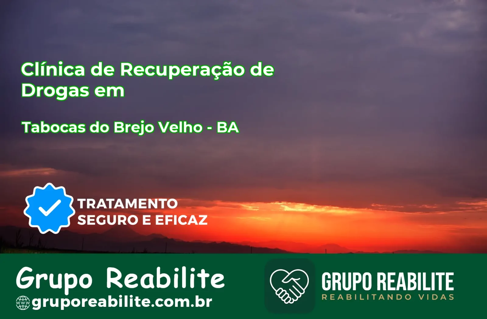 🚨 Clínica de Recuperação de Drogas em Tabocas do Brejo Velho - BA