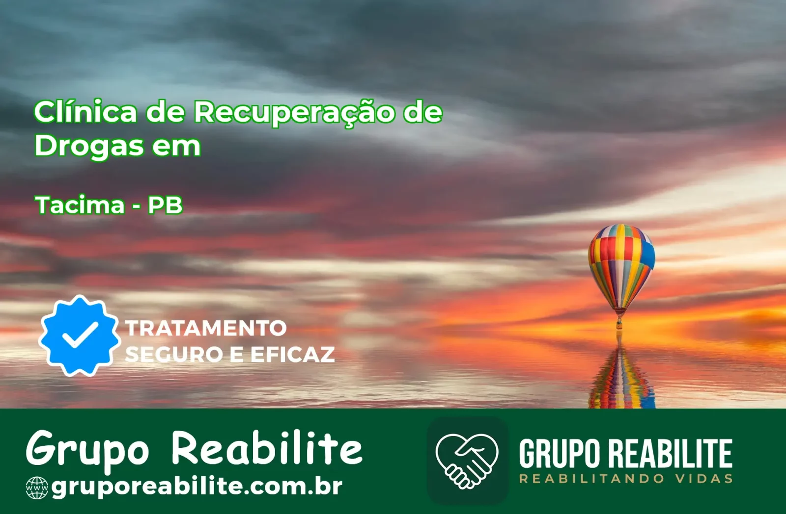 🚨 Clínica de Recuperação de Drogas em Tacima - PB