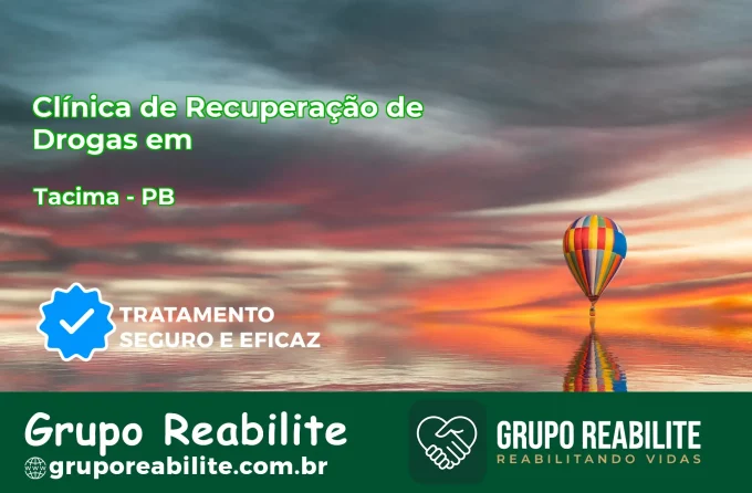 🚨 Clínica de Recuperação de Drogas em Tacima - PB