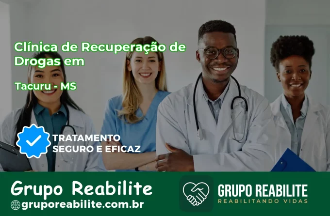 🚨 Clínica de Recuperação de Drogas em Tacuru - MS