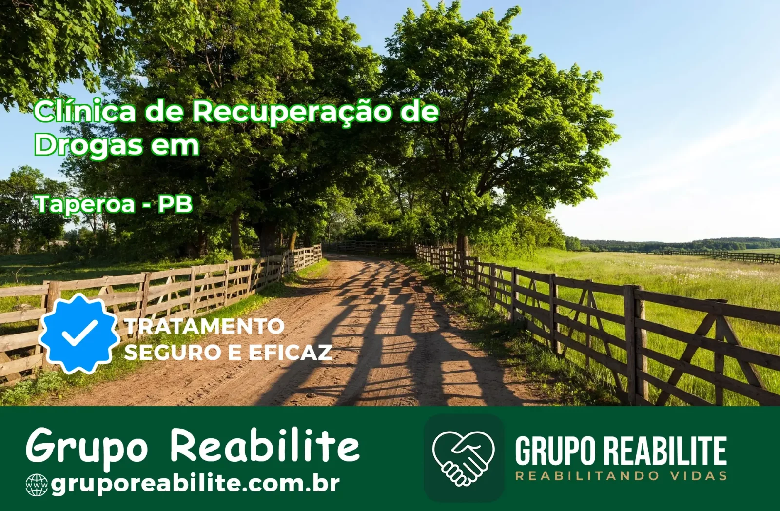 🚨 Clínica de Recuperação de Drogas em Taperoá - PB