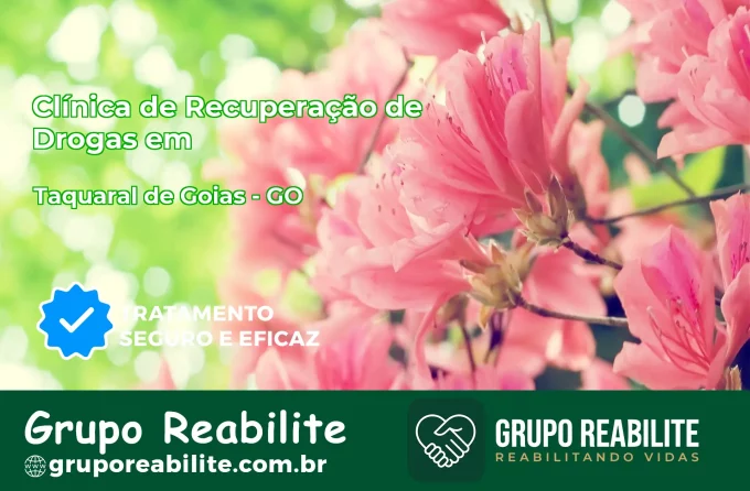 🚨 Clínica de Recuperação de Drogas em Taquaral de Goiás - GO