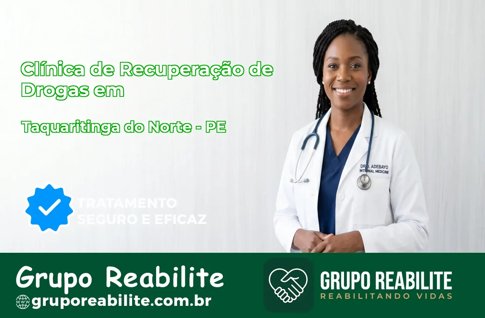 🚨 Clínica de Recuperação de Drogas em Taquaritinga do Norte - PE