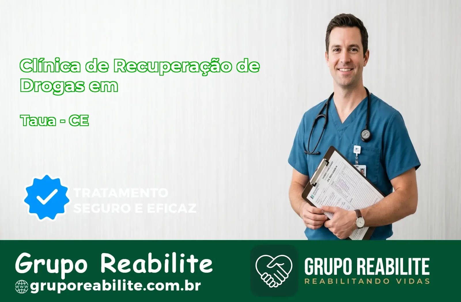 🚨 Clínica de Recuperação de Drogas em Tauá - CE