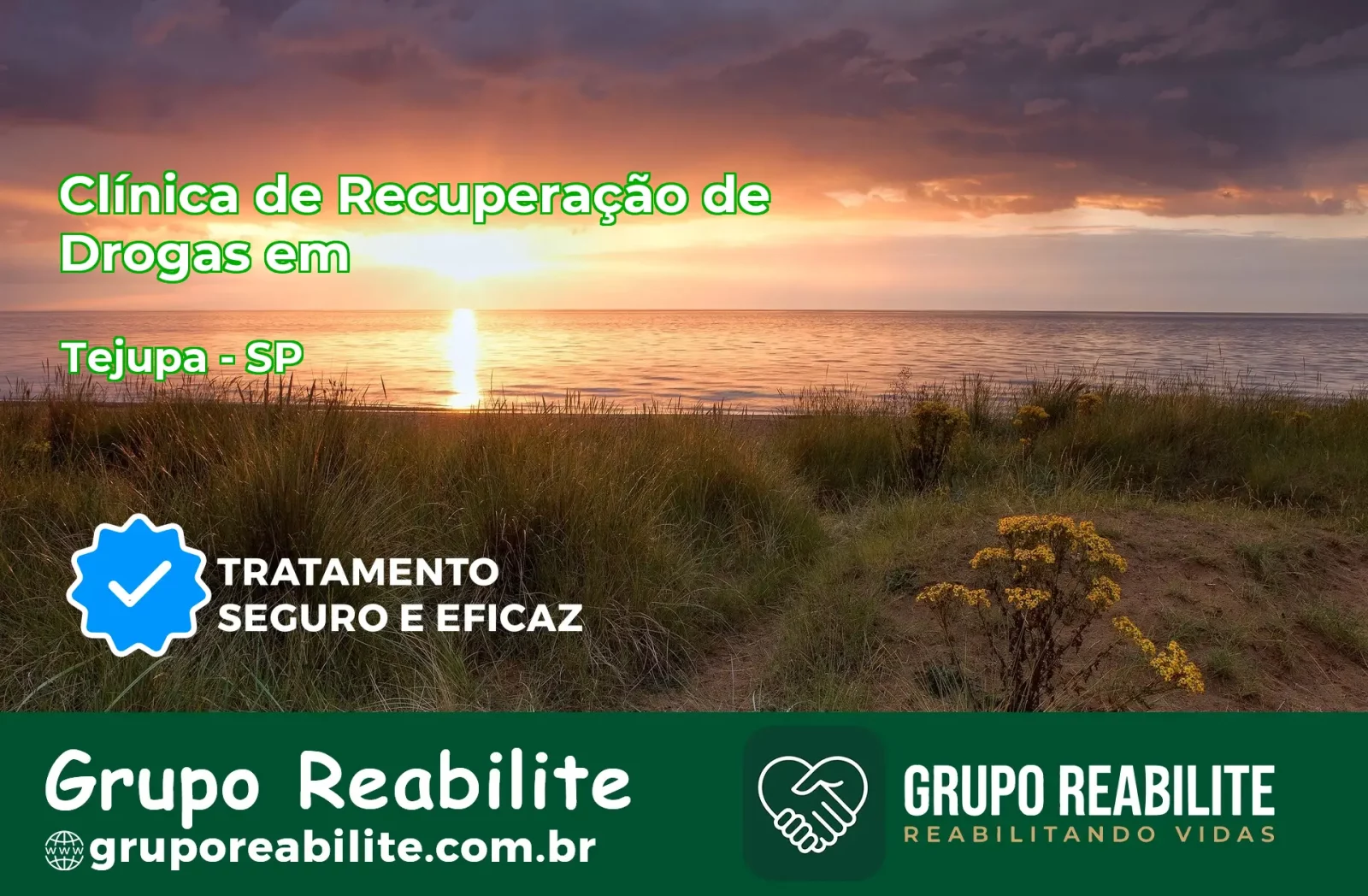 🚨 Clínica de Recuperação de Drogas em Tejupá - SP