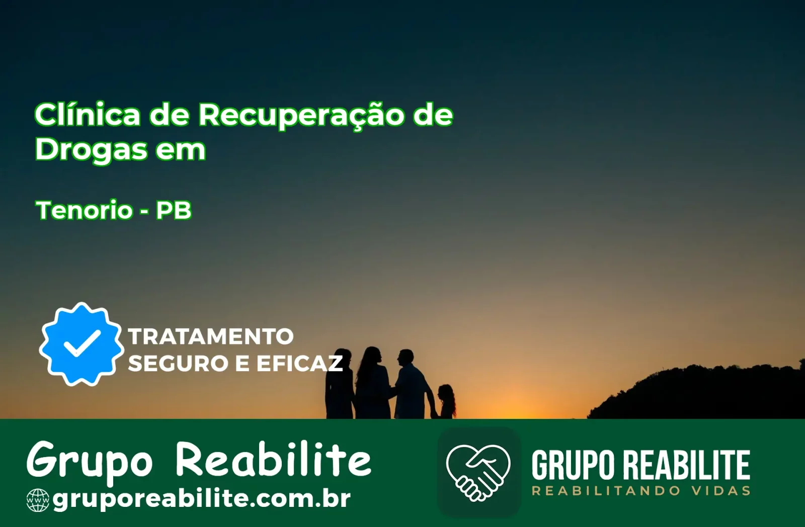 🚨 Clínica de Recuperação de Drogas em Tenório - PB