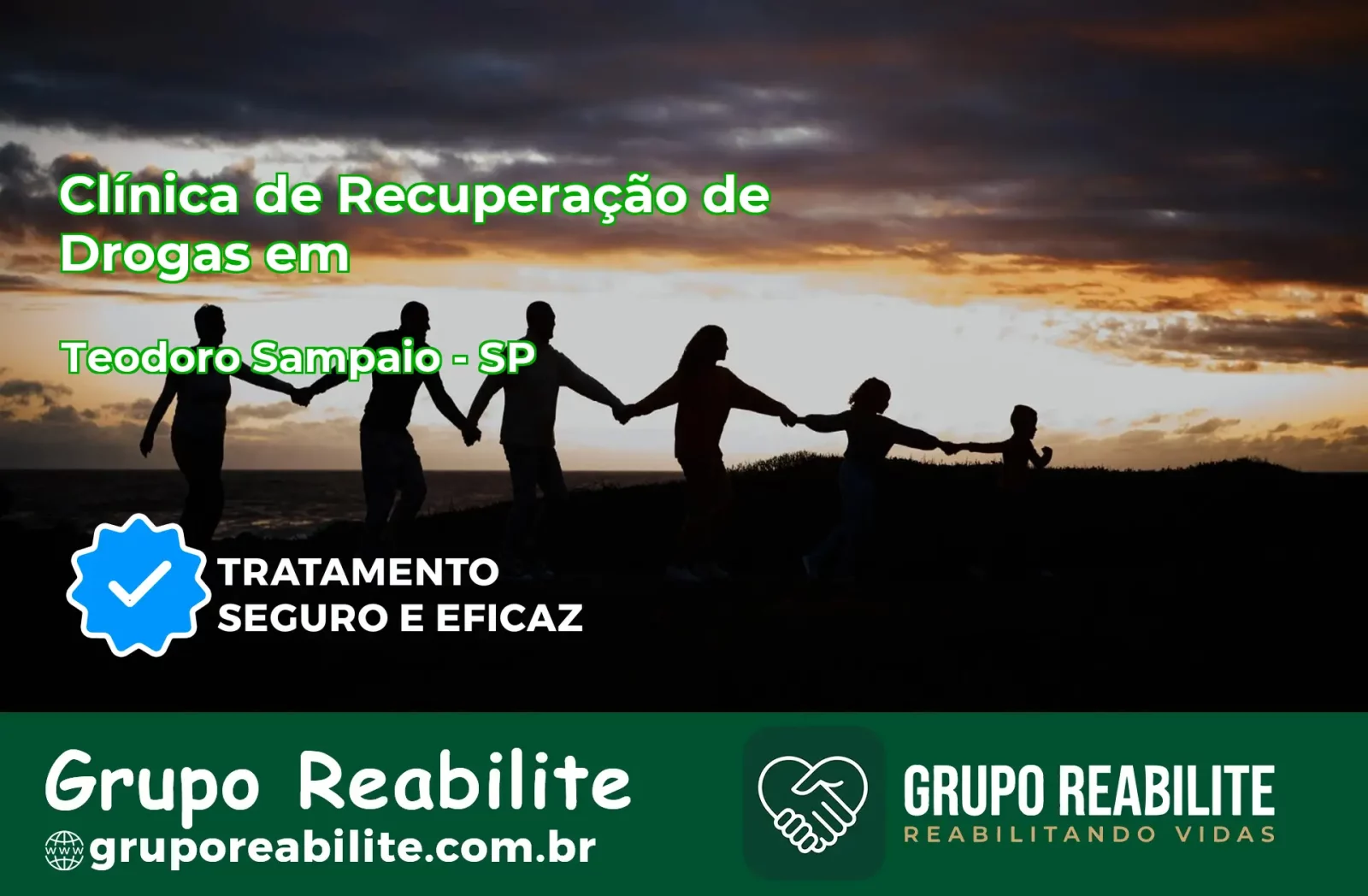 🚨 Clínica de Recuperação de Drogas em Teodoro Sampaio - SP