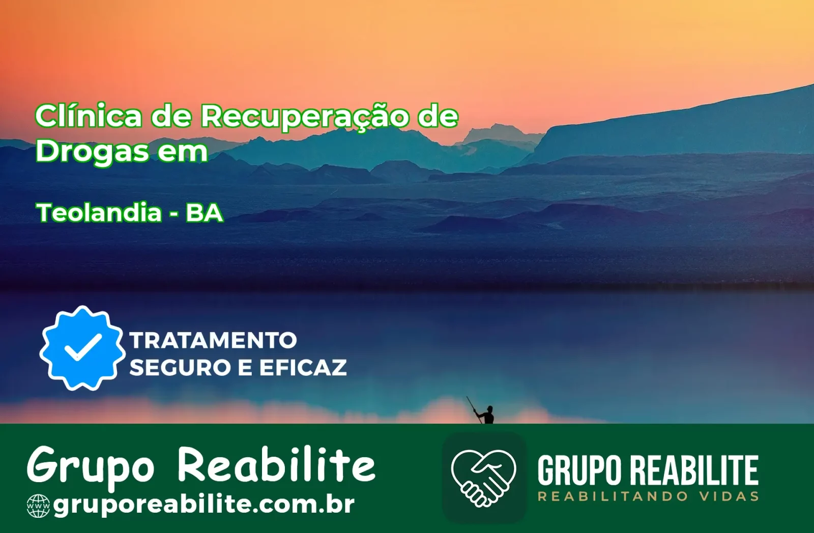 🚨 Clínica de Recuperação de Drogas em Teolândia - BA