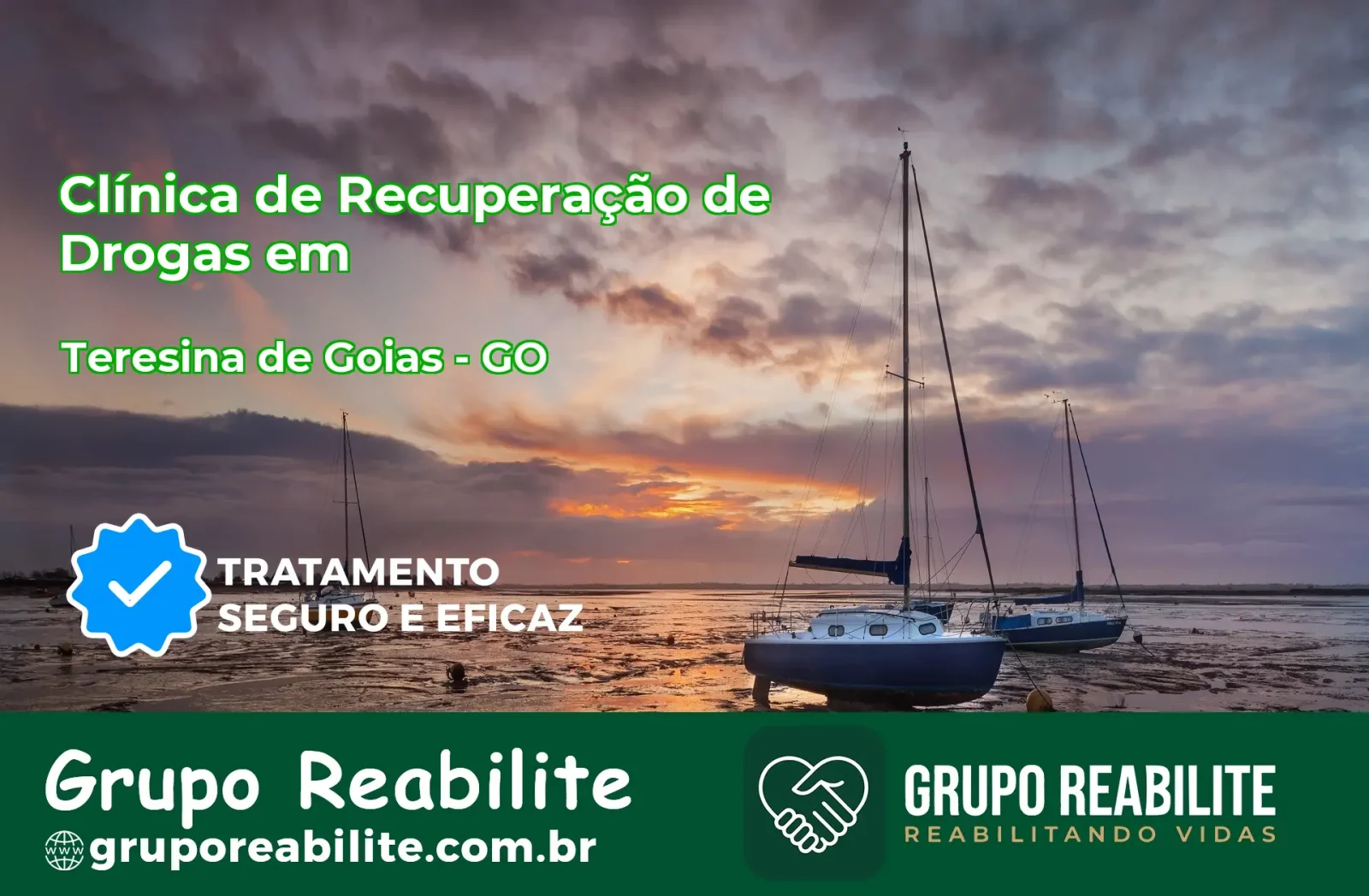 🚨 Clínica de Recuperação de Drogas em Teresina de Goiás - GO