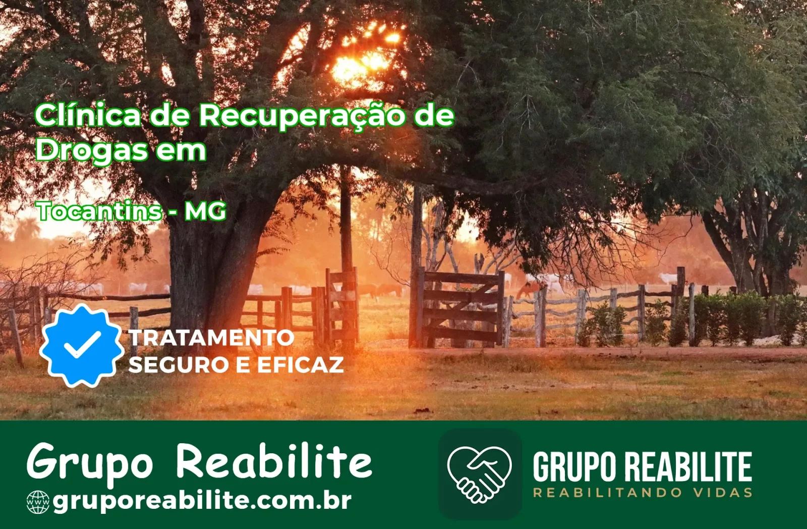 🚨 Clínica de Recuperação de Drogas em Tocantins - MG