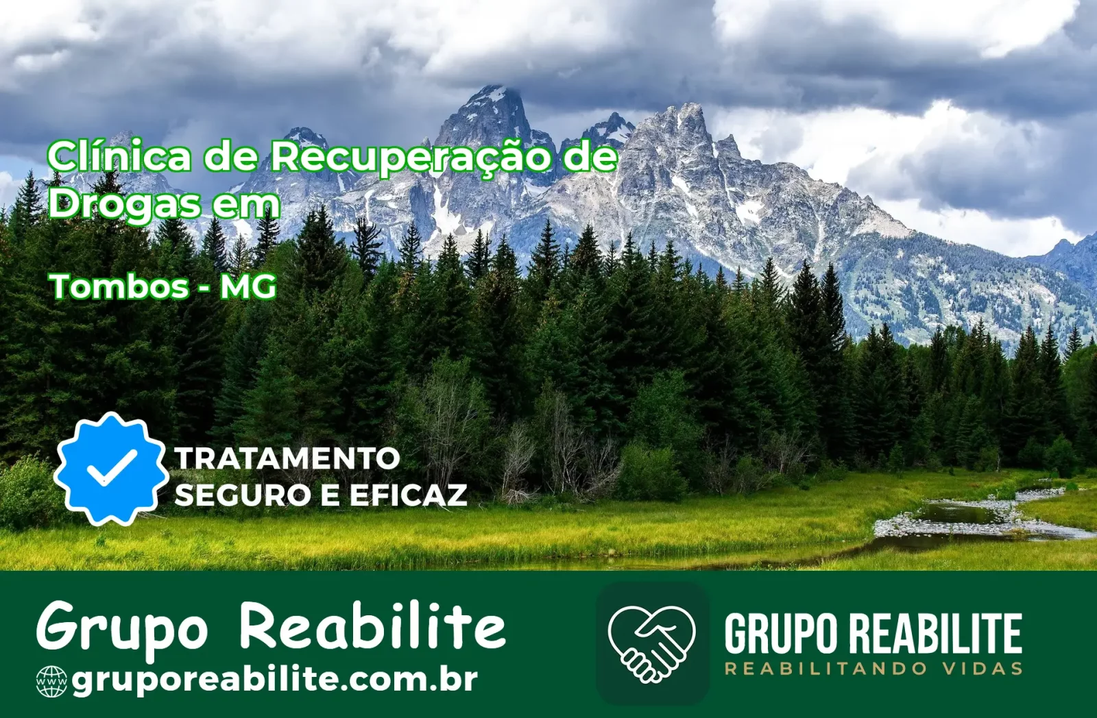 🚨 Clínica de Recuperação de Drogas em Tombos - MG