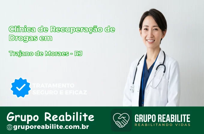 🚨 Clínica de Recuperação de Drogas em Trajano de Moraes - RJ