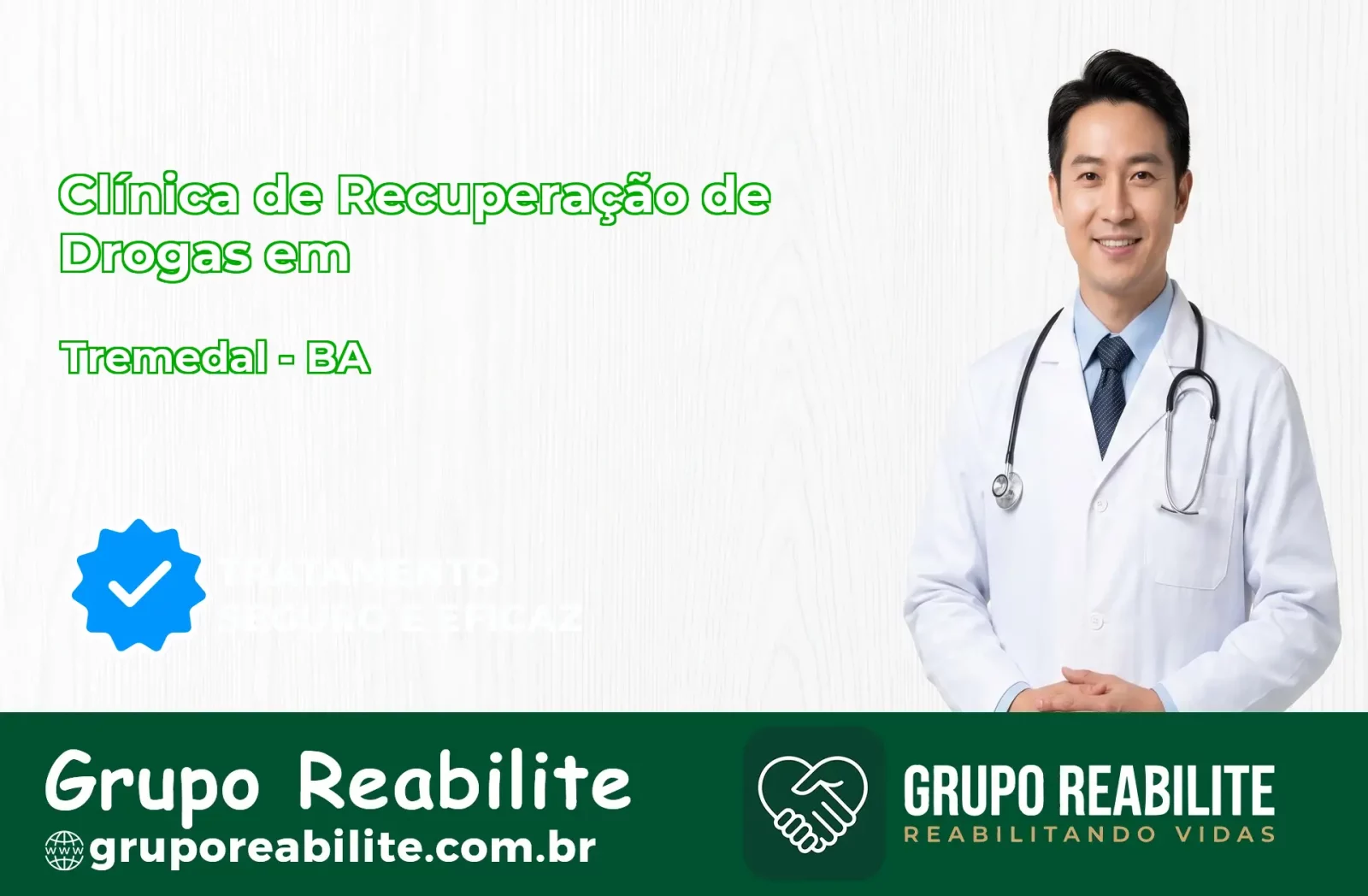 🚨 Clínica de Recuperação de Drogas em Tremedal - BA