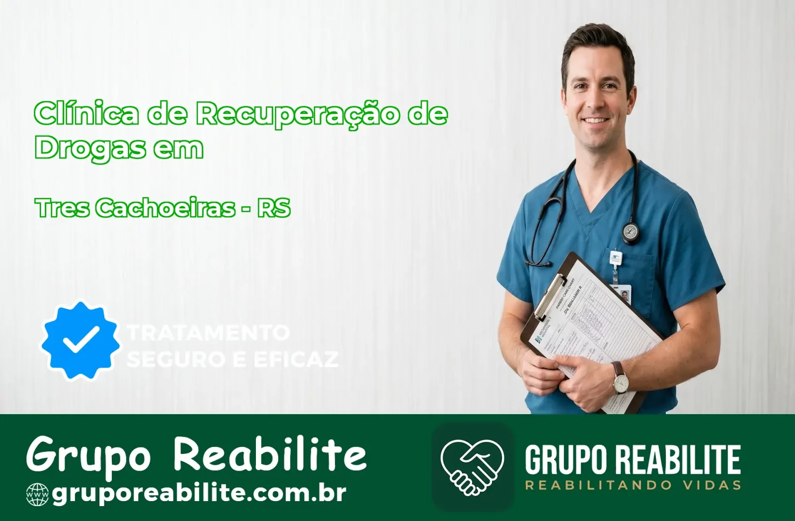 🚨 Clínica de Recuperação de Drogas em Três Cachoeiras - RS