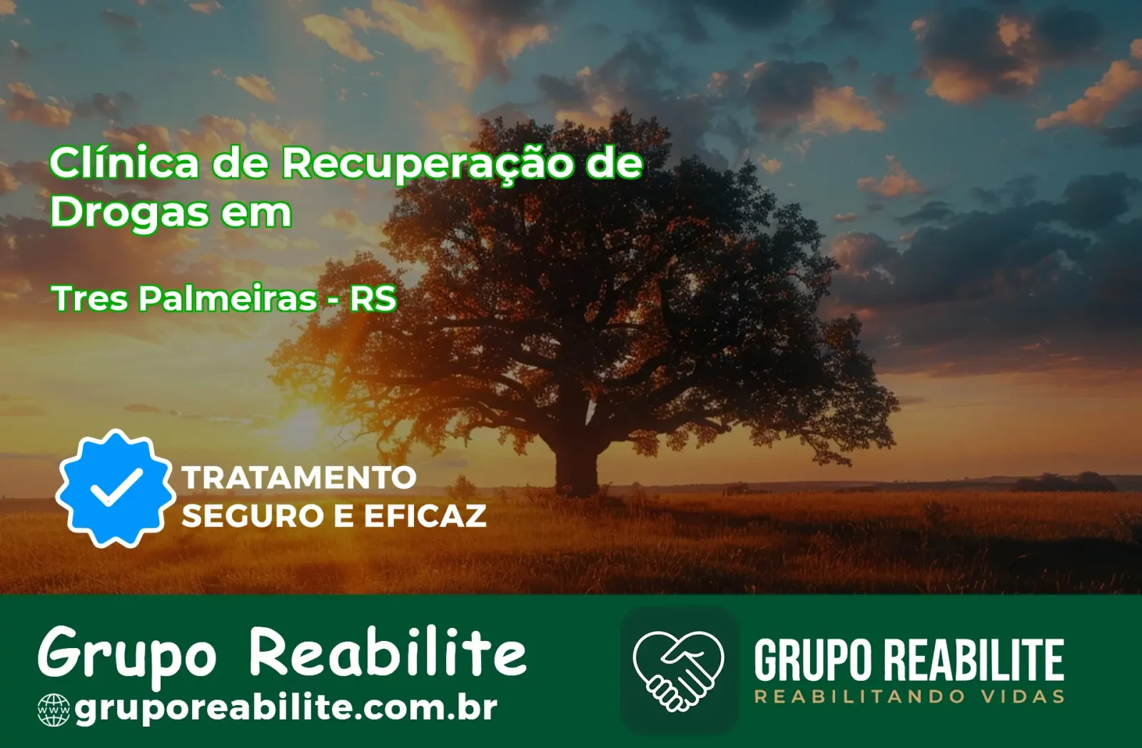 🚨 Clínica de Recuperação de Drogas em Três Palmeiras - RS