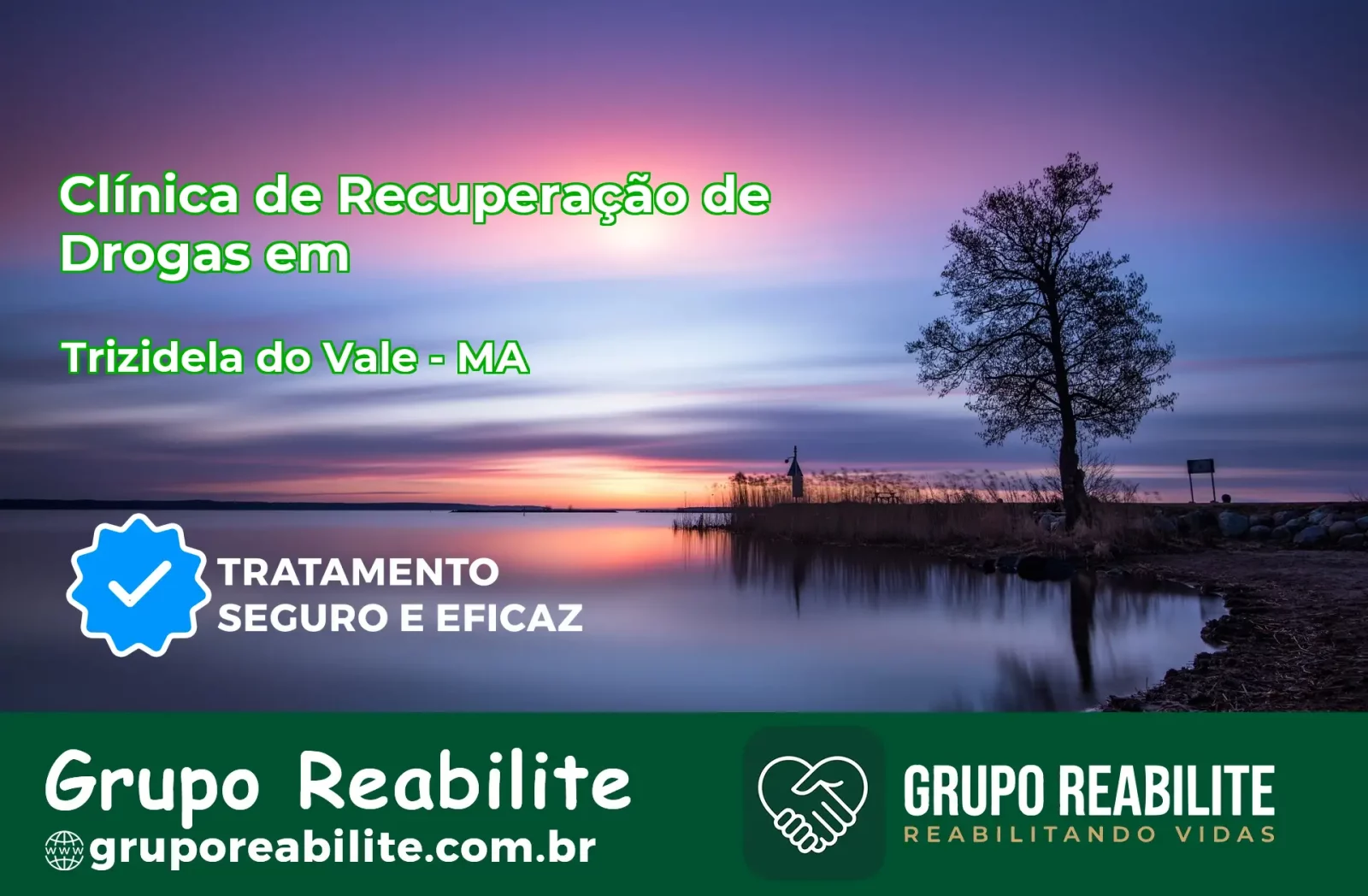 🚨 Clínica de Recuperação de Drogas em Trizidela do Vale - MA