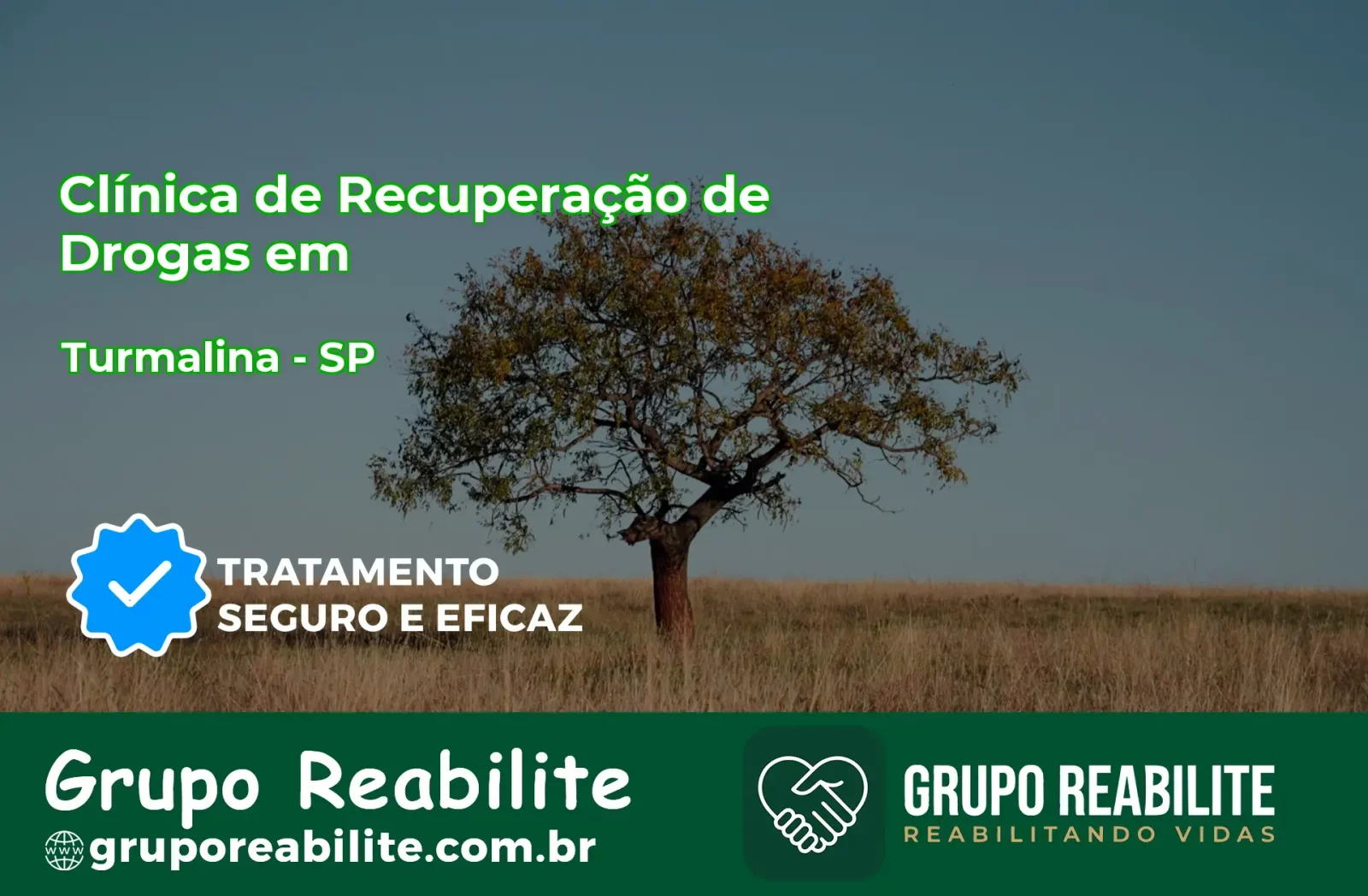 🚨 Clínica de Recuperação de Drogas em Turmalina - SP