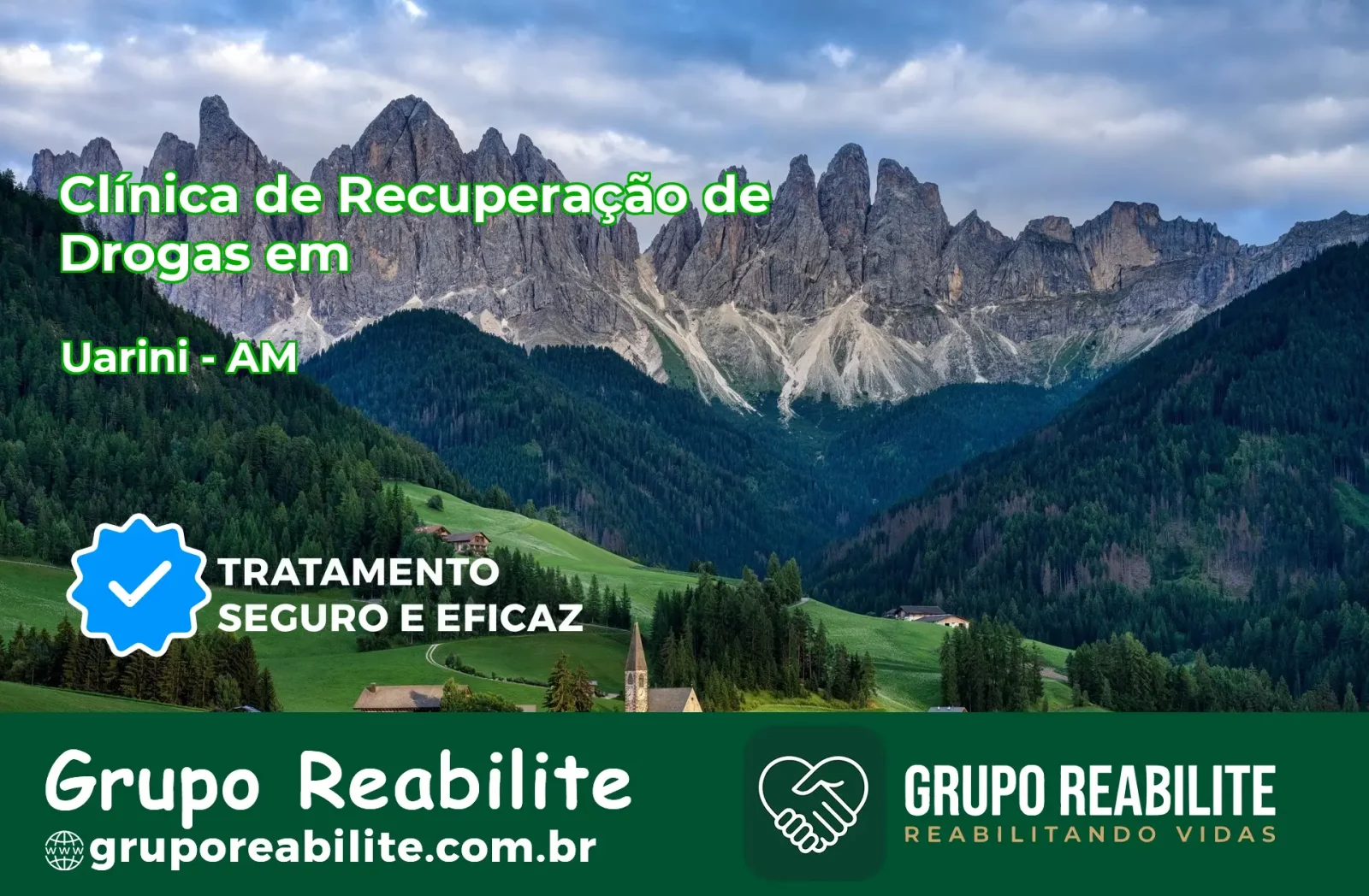 🚨 Clínica de Recuperação de Drogas em Uarini - AM
