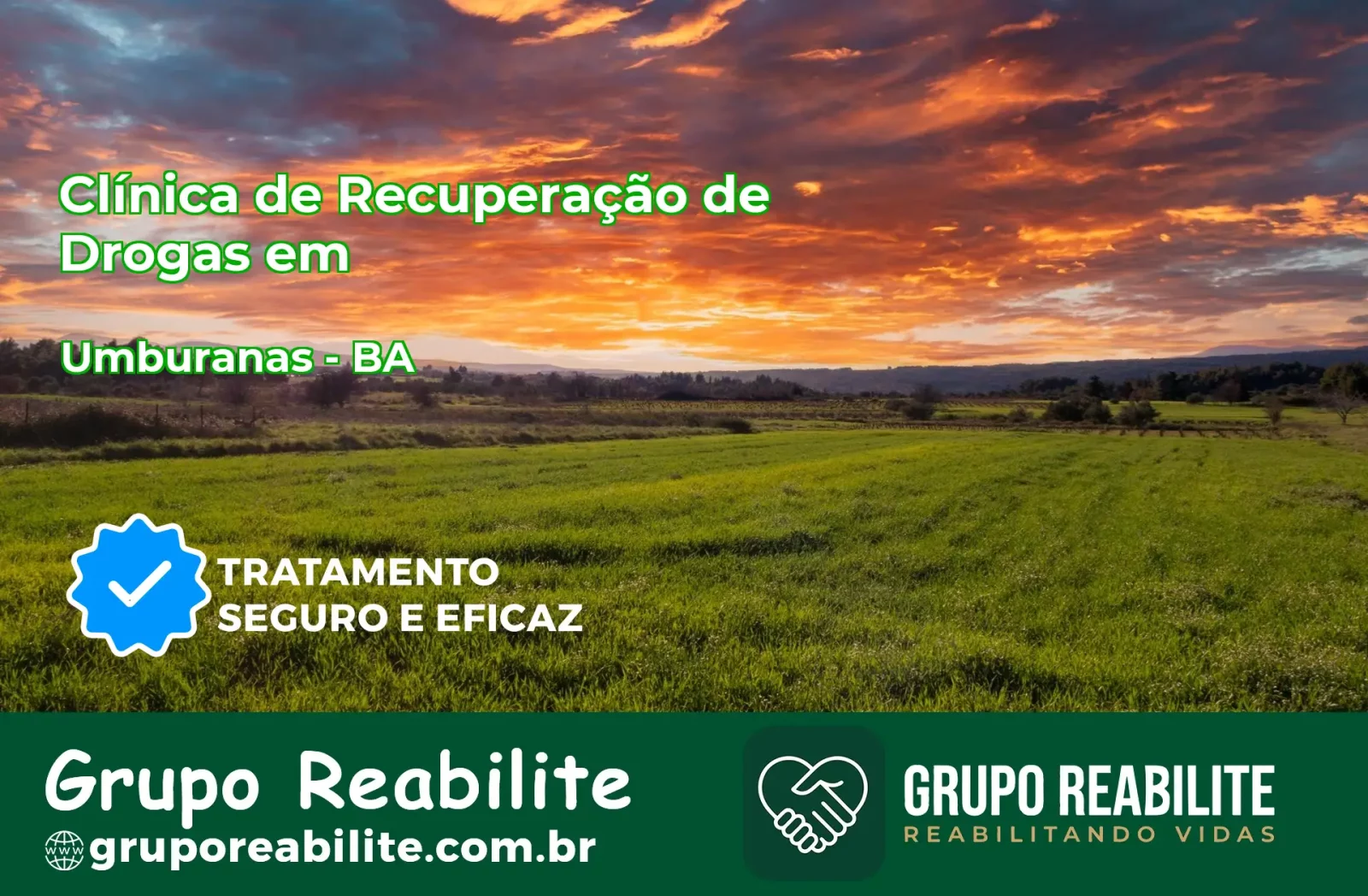 🚨 Clínica de Recuperação de Drogas em Umburanas - BA
