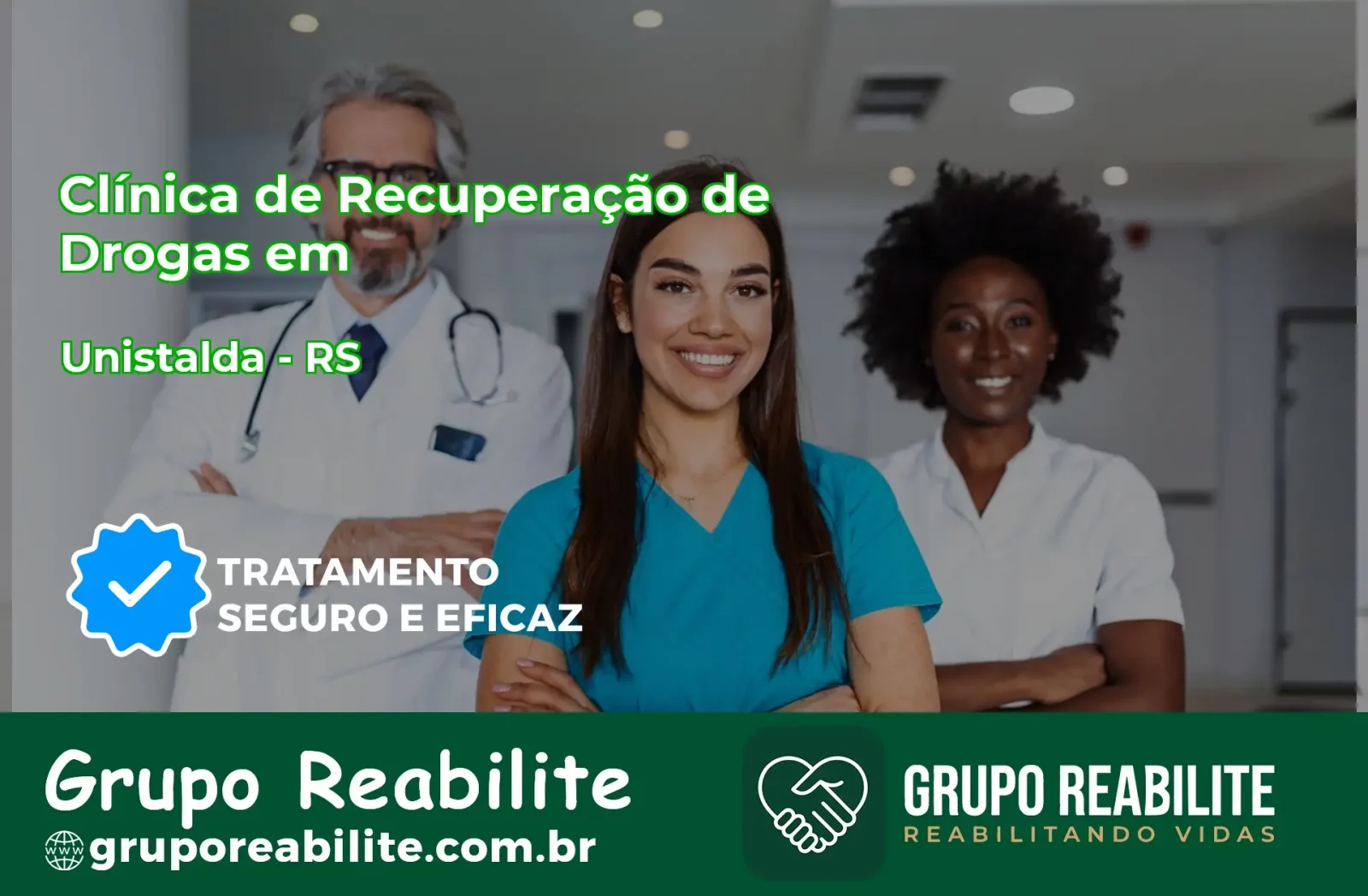 🚨 Clínica de Recuperação de Drogas em Unistalda - RS