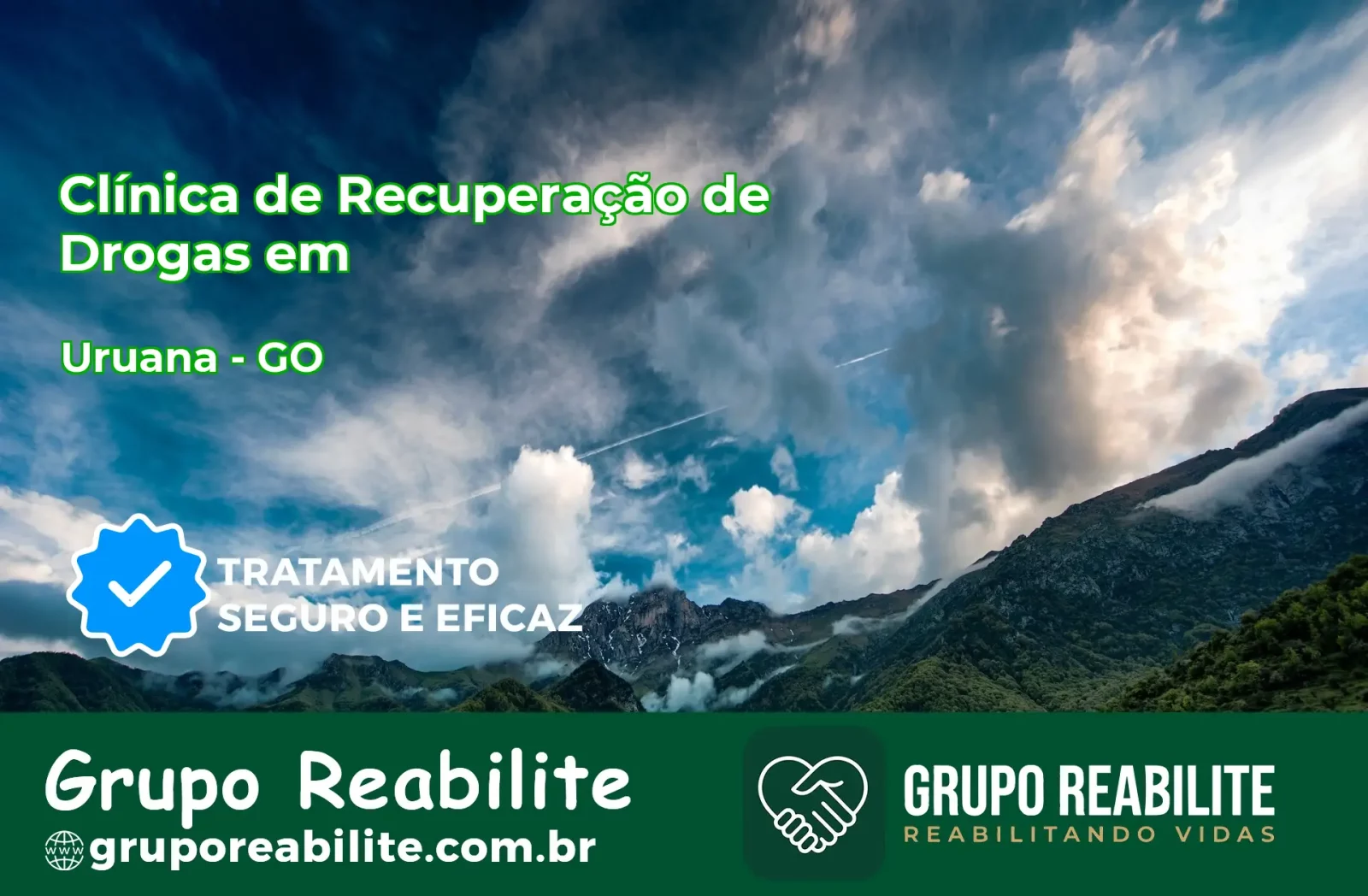 🚨 Clínica de Recuperação de Drogas em Uruana - GO