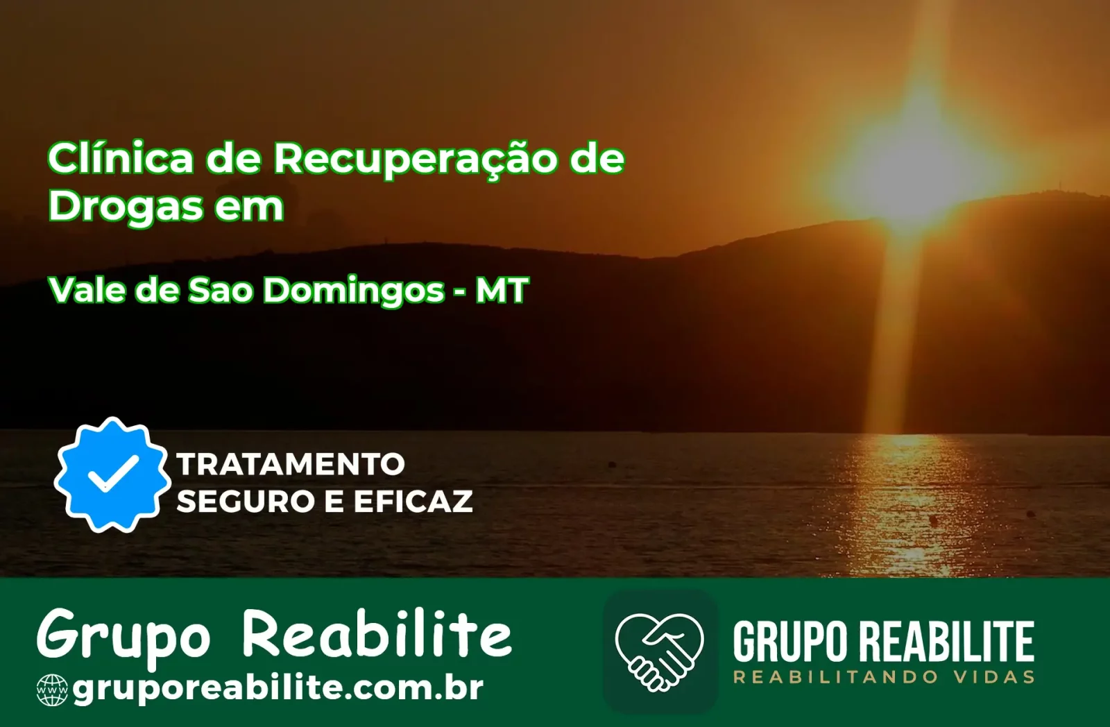 🚨 Clínica de Recuperação de Drogas em Vale de São Domingos - MT