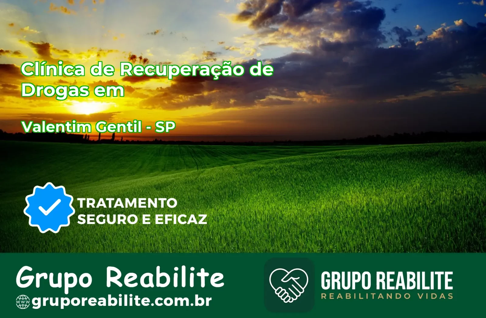🚨 Clínica de Recuperação de Drogas em Valentim Gentil - SP