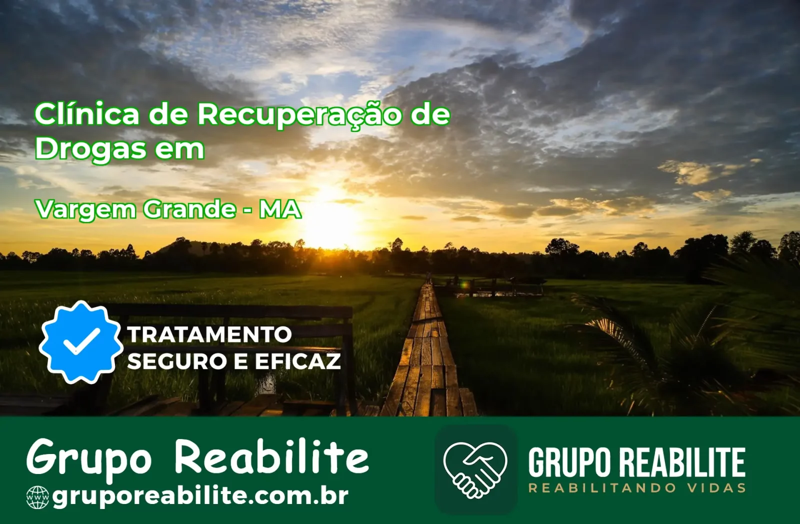 🚨 Clínica de Recuperação de Drogas em Vargem Grande - MA