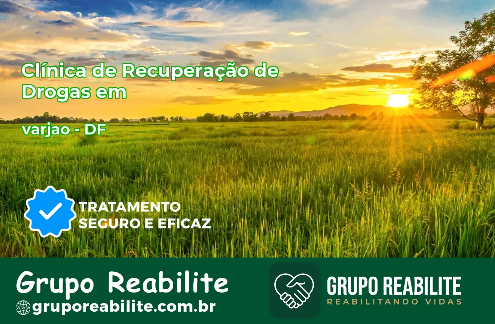 🚨 Clínica de Recuperação de Drogas em varjao - DF