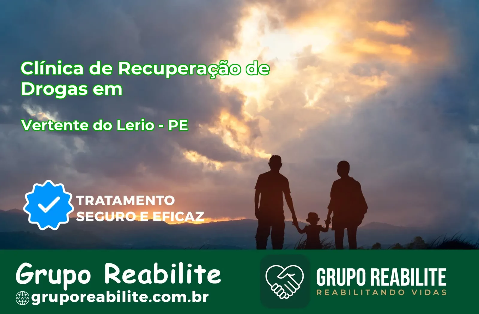 🚨 Clínica de Recuperação de Drogas em Vertente do Lério - PE