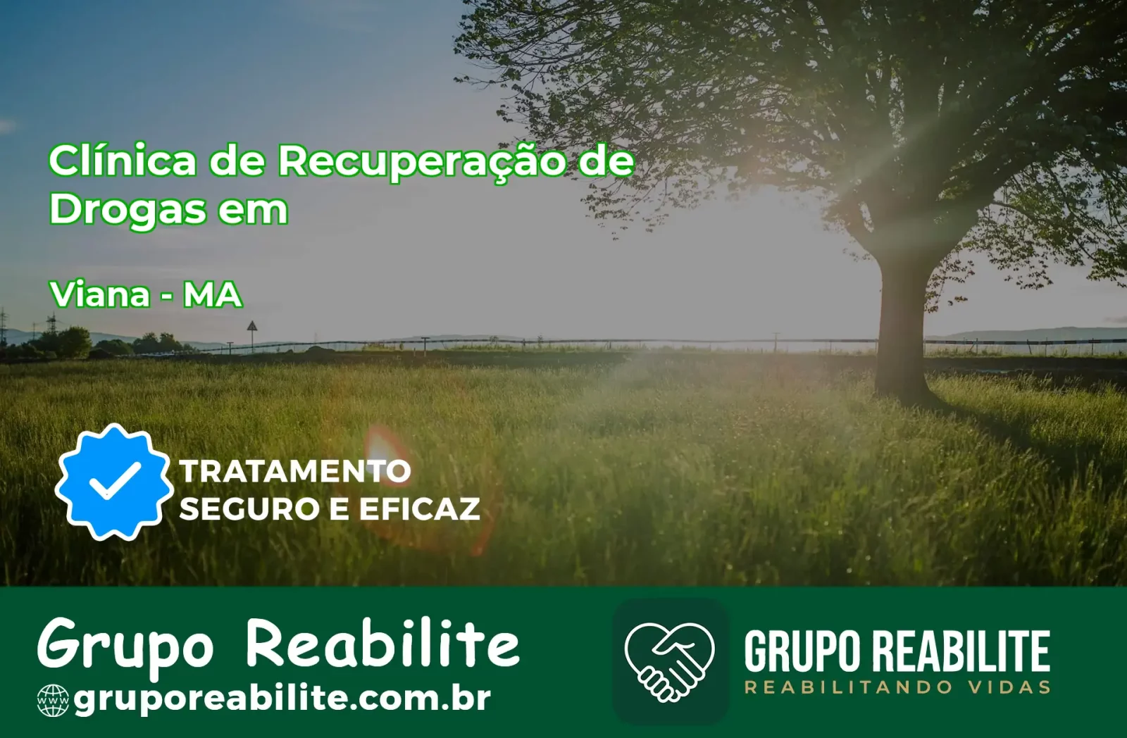 🚨 Clínica de Recuperação de Drogas em Viana - MA