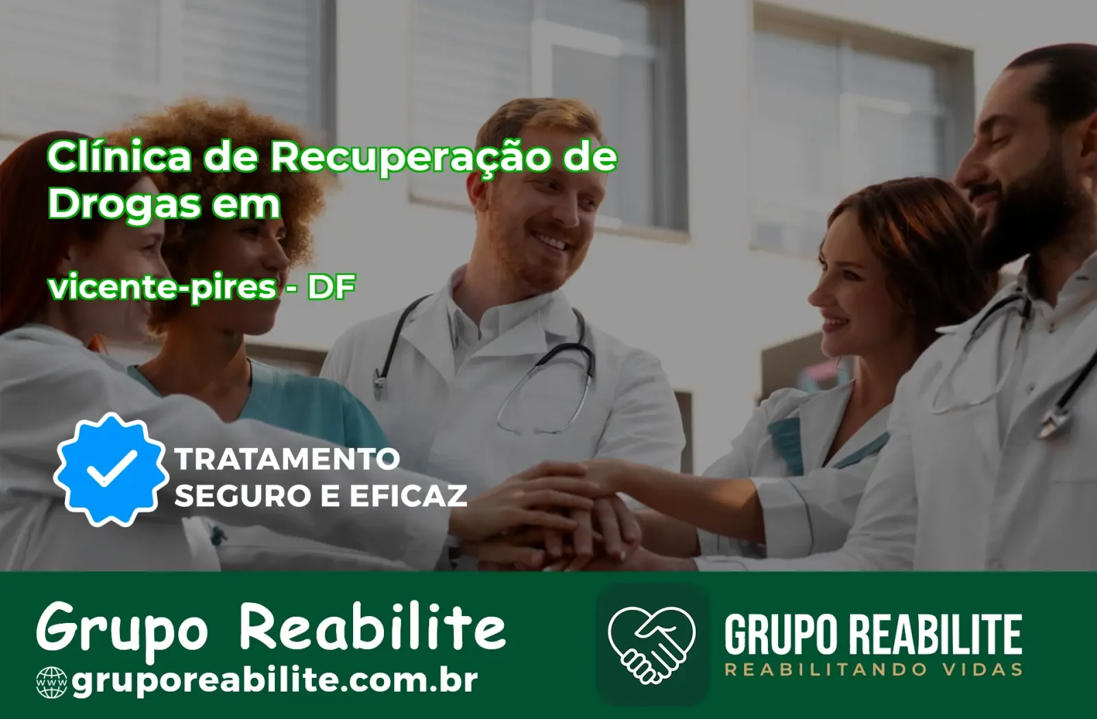 🚨 Clínica de Recuperação de Drogas em vicente-pires - DF