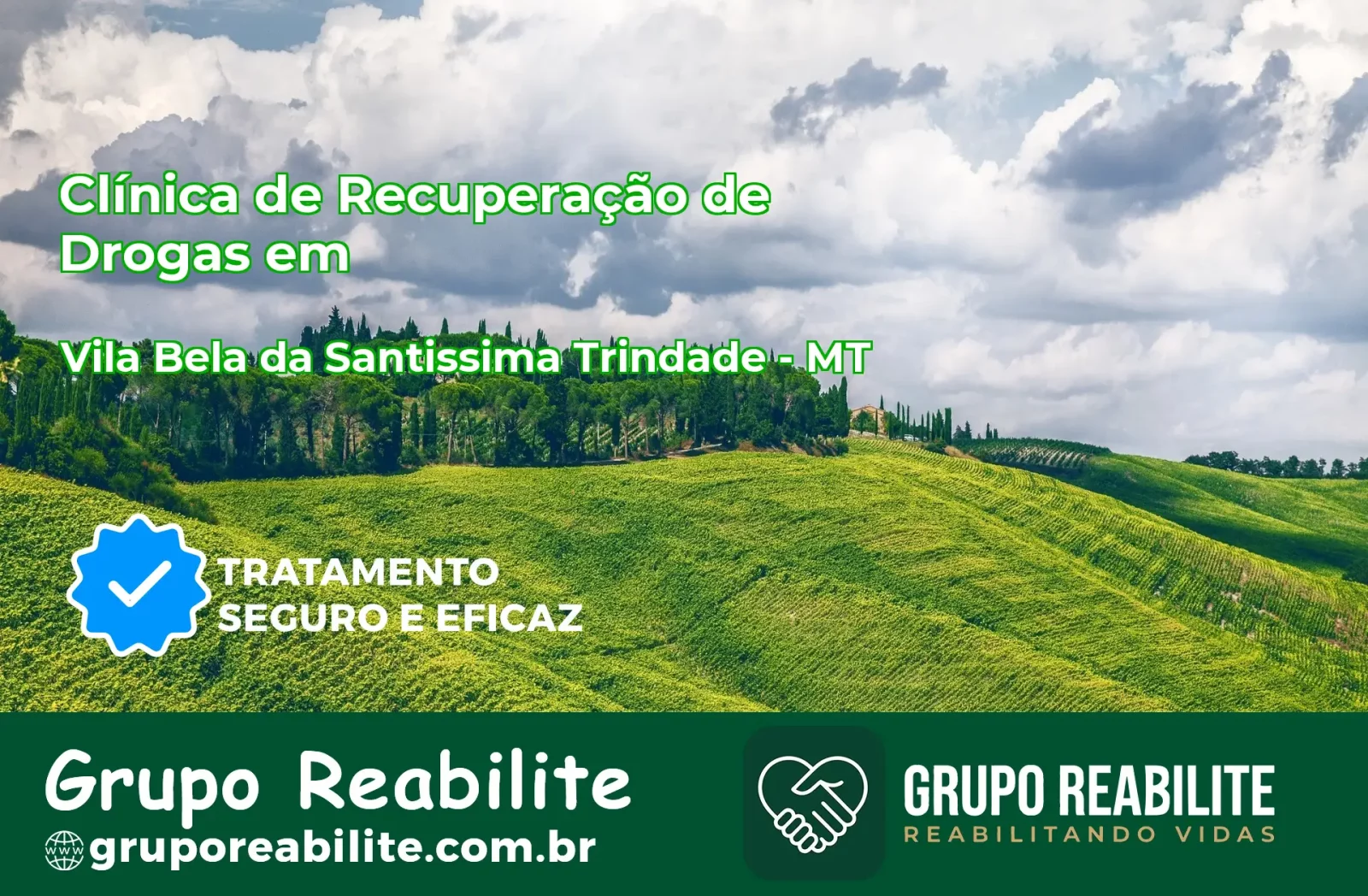 🚨 Clínica de Recuperação de Drogas em Vila Bela da Santíssima Trindade - MT