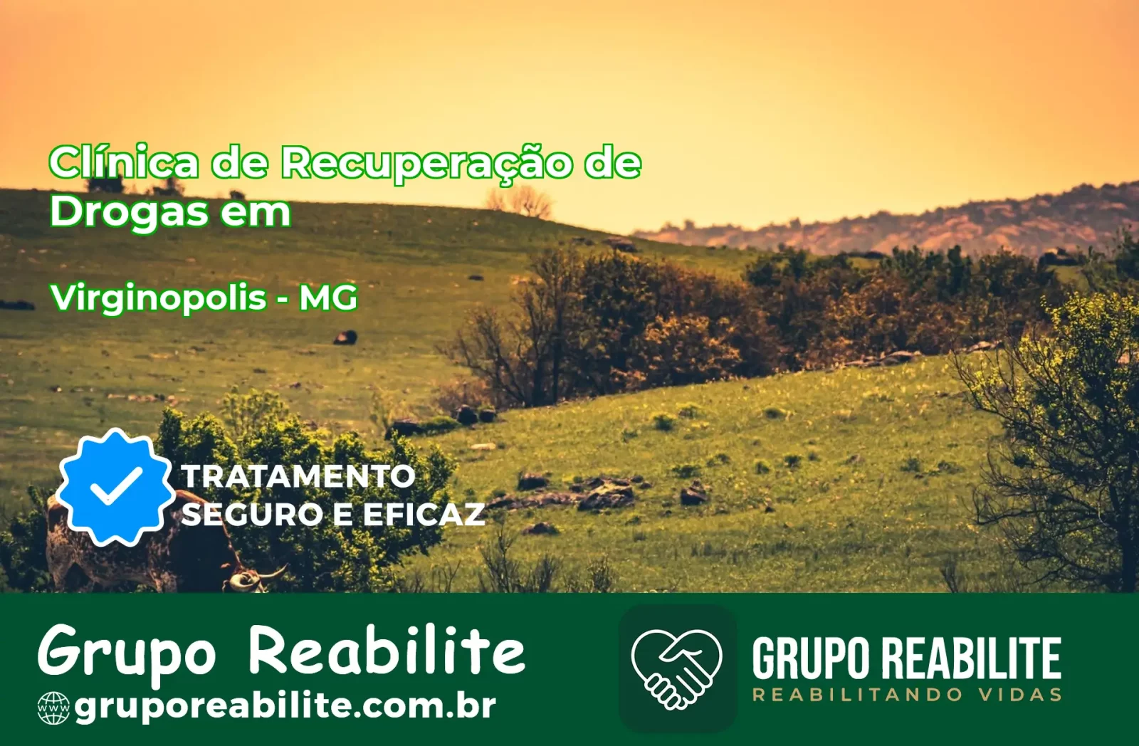 🚨 Clínica de Recuperação de Drogas em Virginópolis - MG